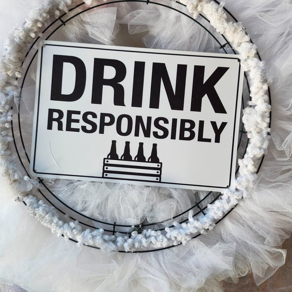 Holiday Wreath (Cocktail) 16" - Picture 9 of 9